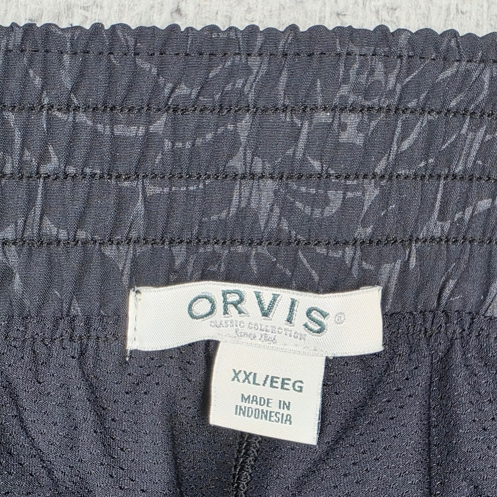 Orvis Skort Women XXL Black Floral Print Active Hiking Golf Athletic Pockets - Picture 6 of 8